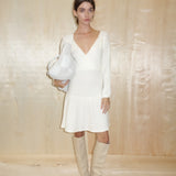 Gaia Dress White