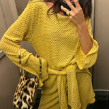 Gia Dress Ocre