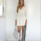 Gaia Dress White