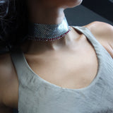 Cleo Choker Silver
