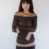 Flor Necklace Gold