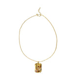 Placa Necklace Gold