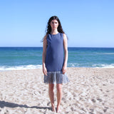 Evie Dress Blue