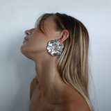 Flor Earrings Silver