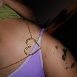 Heart Belt Gold
