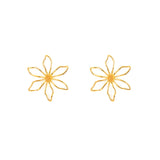 Gumamela Earrings Gold