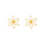 Gumamela Earrings Gold