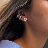 Sand Ear Cuff Silver