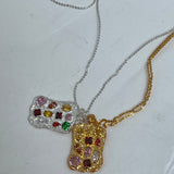 Placa Necklace Gold