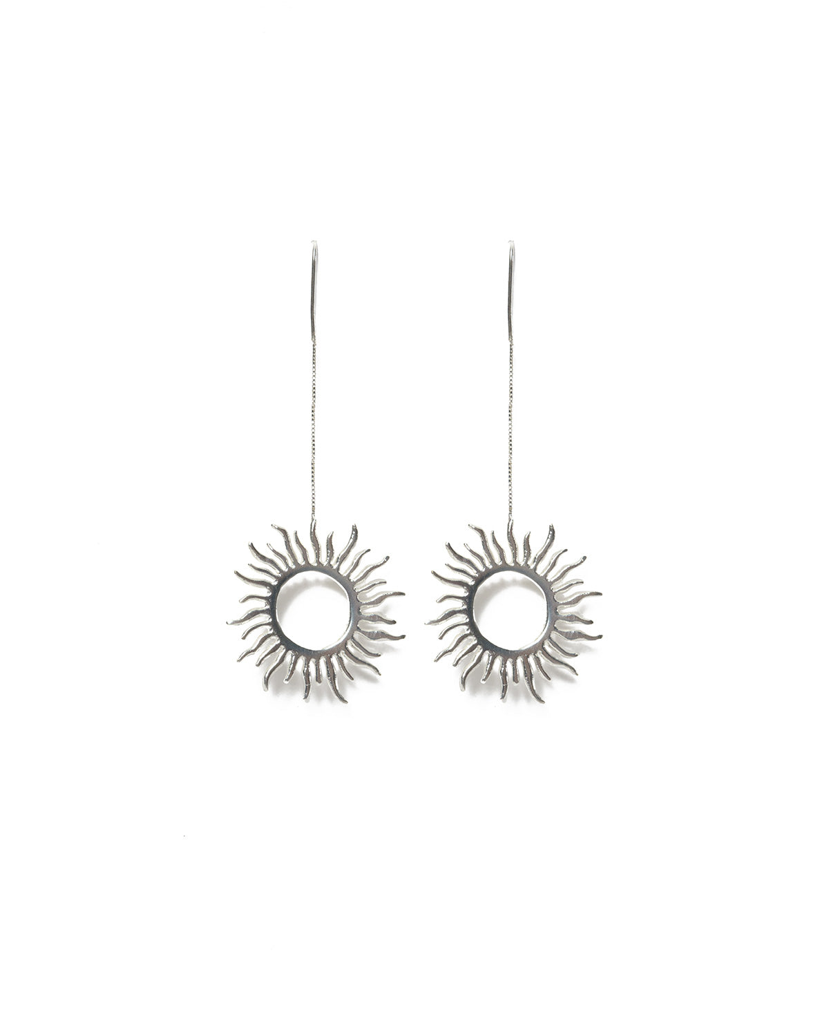 Sole Earrings Silver