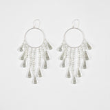 Elsa Earrings Silver