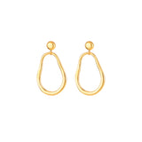 Iris Earrings Gold