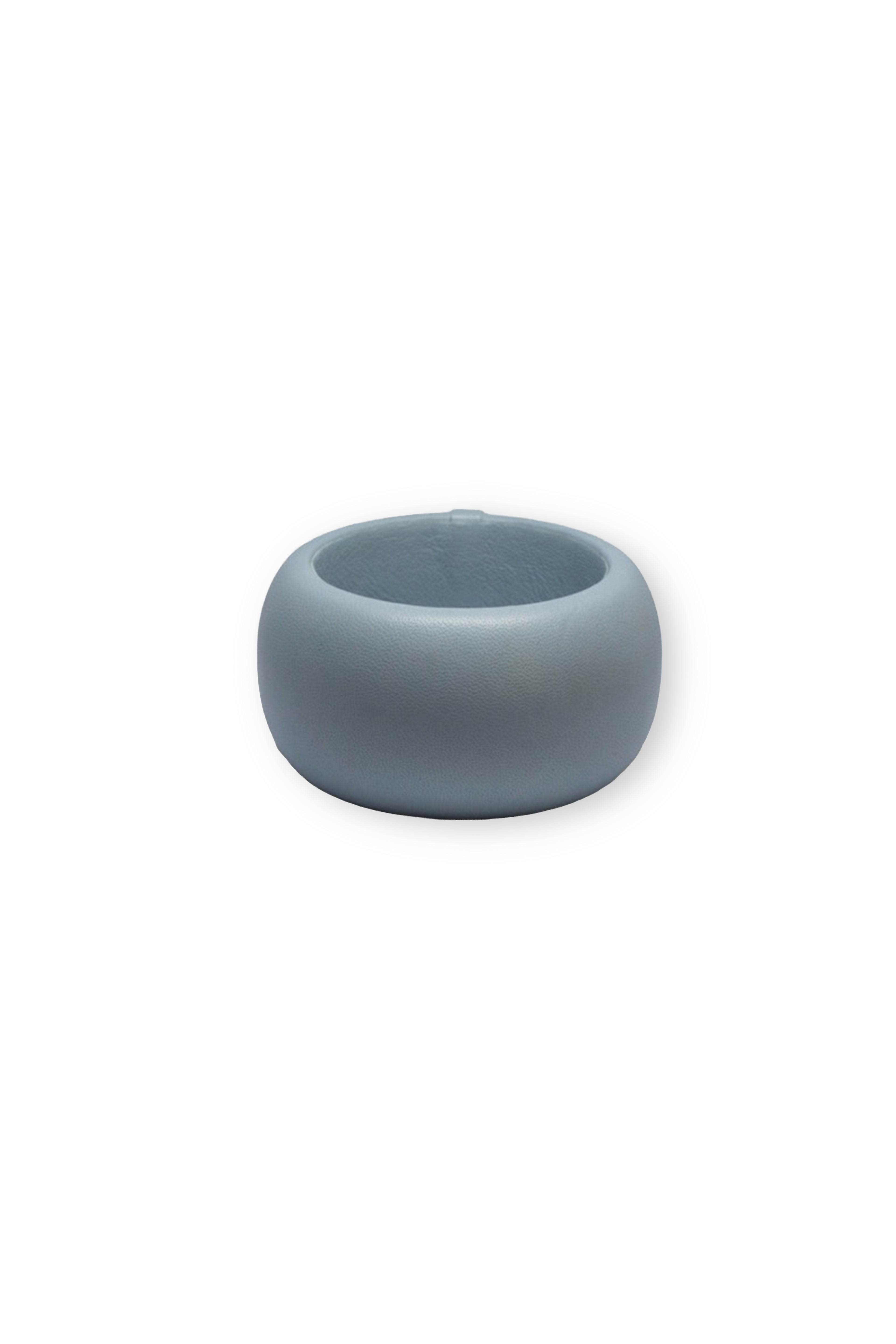 Leather Chunk Bracelet Blue – Mais X Frida