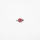 Mini Fiore Leather Clip Pink