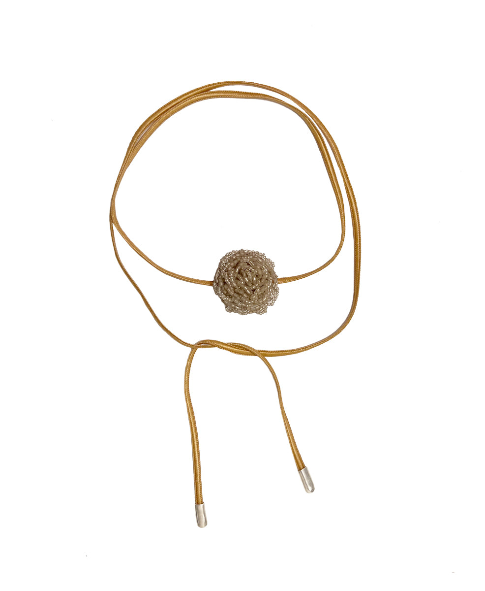 Rose Choker Silver