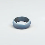 Leather Slim Bracelet Blue