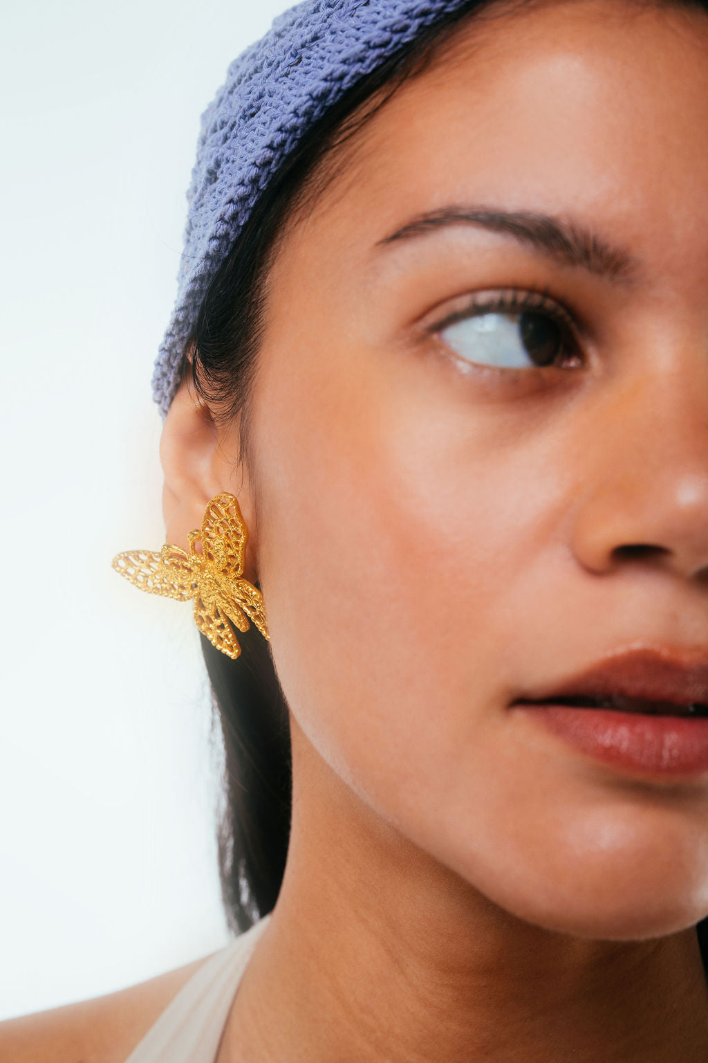 Mariposa Earrings Gold