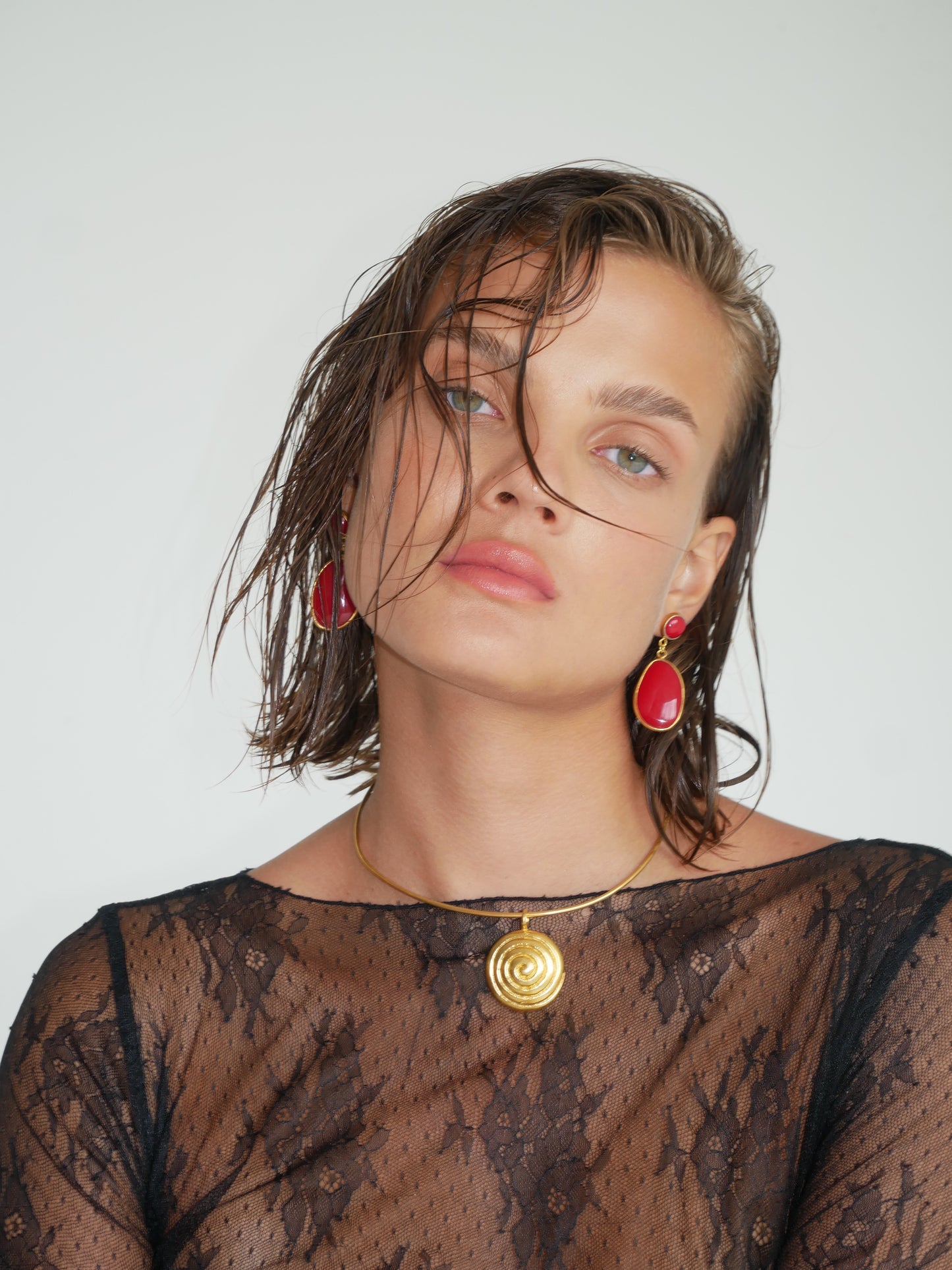Spiral Choker Gold