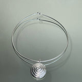 Spiral Choker Silver
