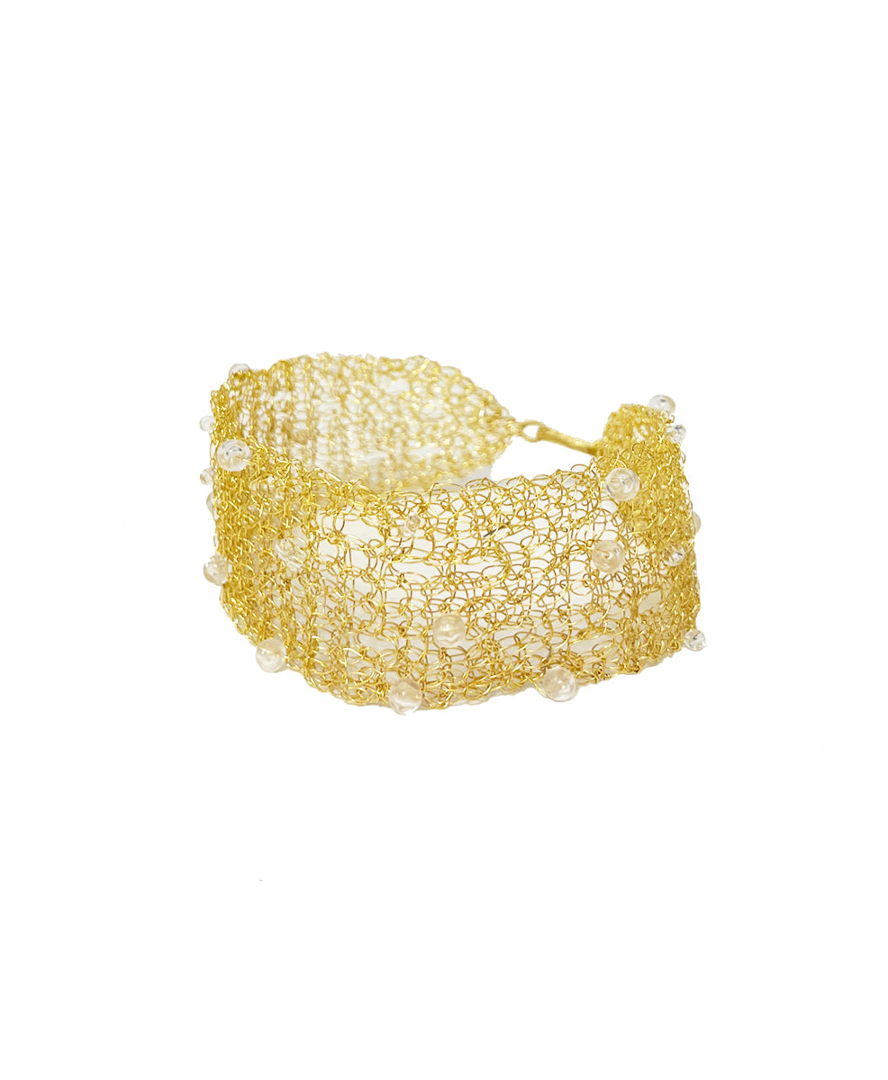 Mica Choker Gold