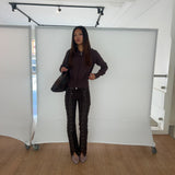 Chloe Hoodie Brown
