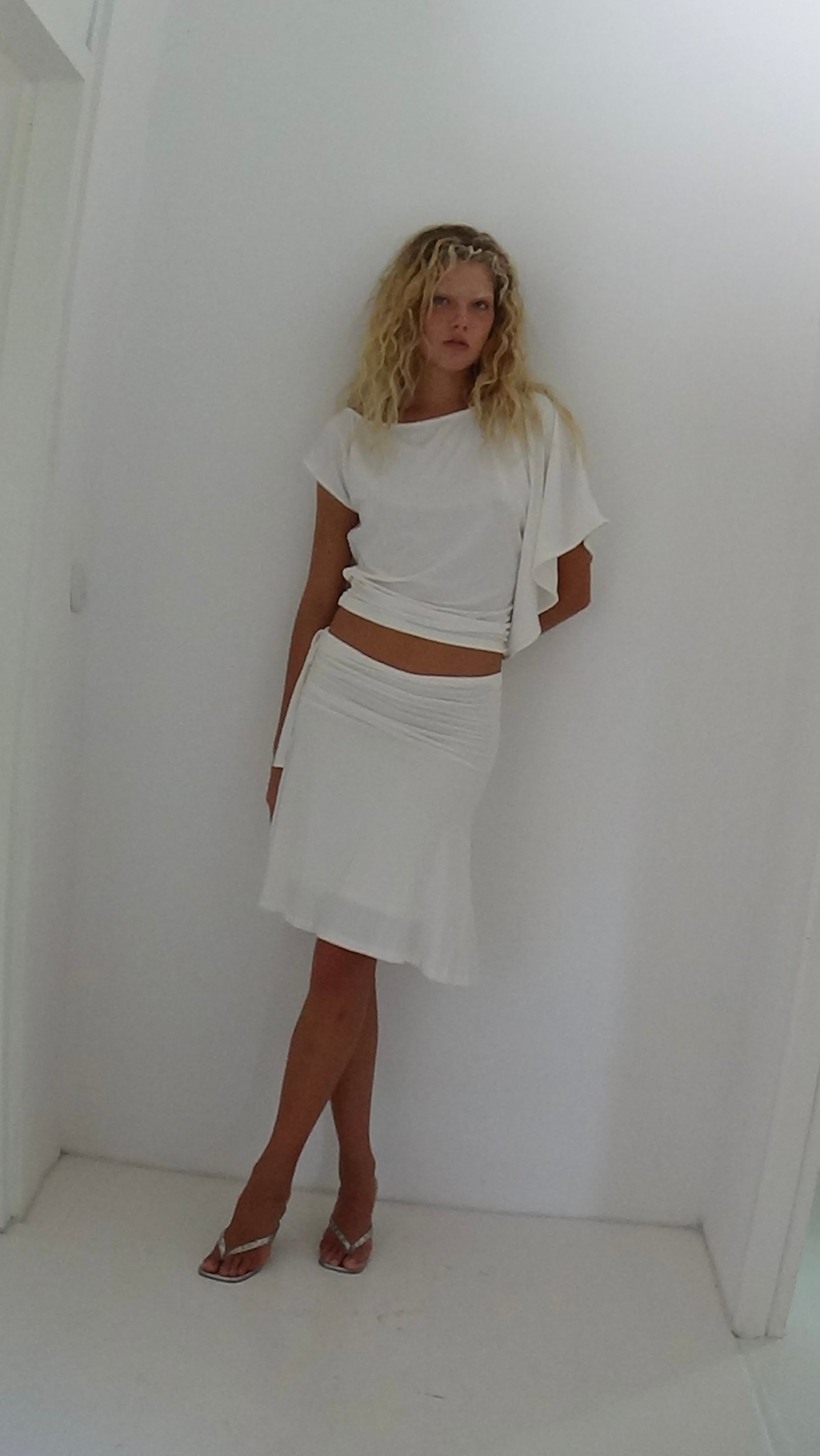 Gaia Skirt White – Mais X Frida