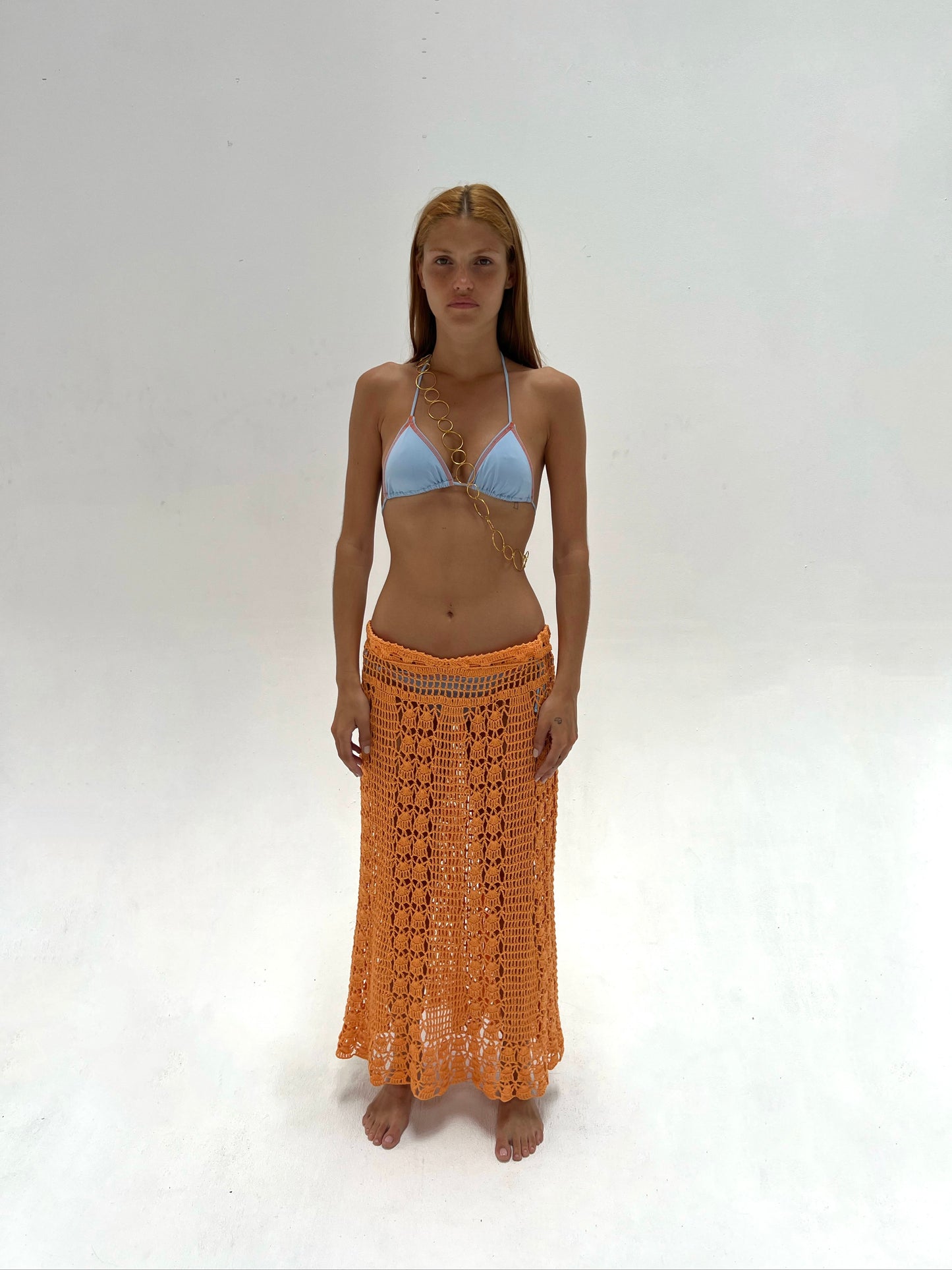 Playa Orange Skirt