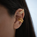 Sand Ear Cuff Gold