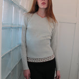 Amal Sweater White