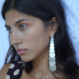 Monedas Earrings Silver