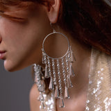Elsa Earrings Silver