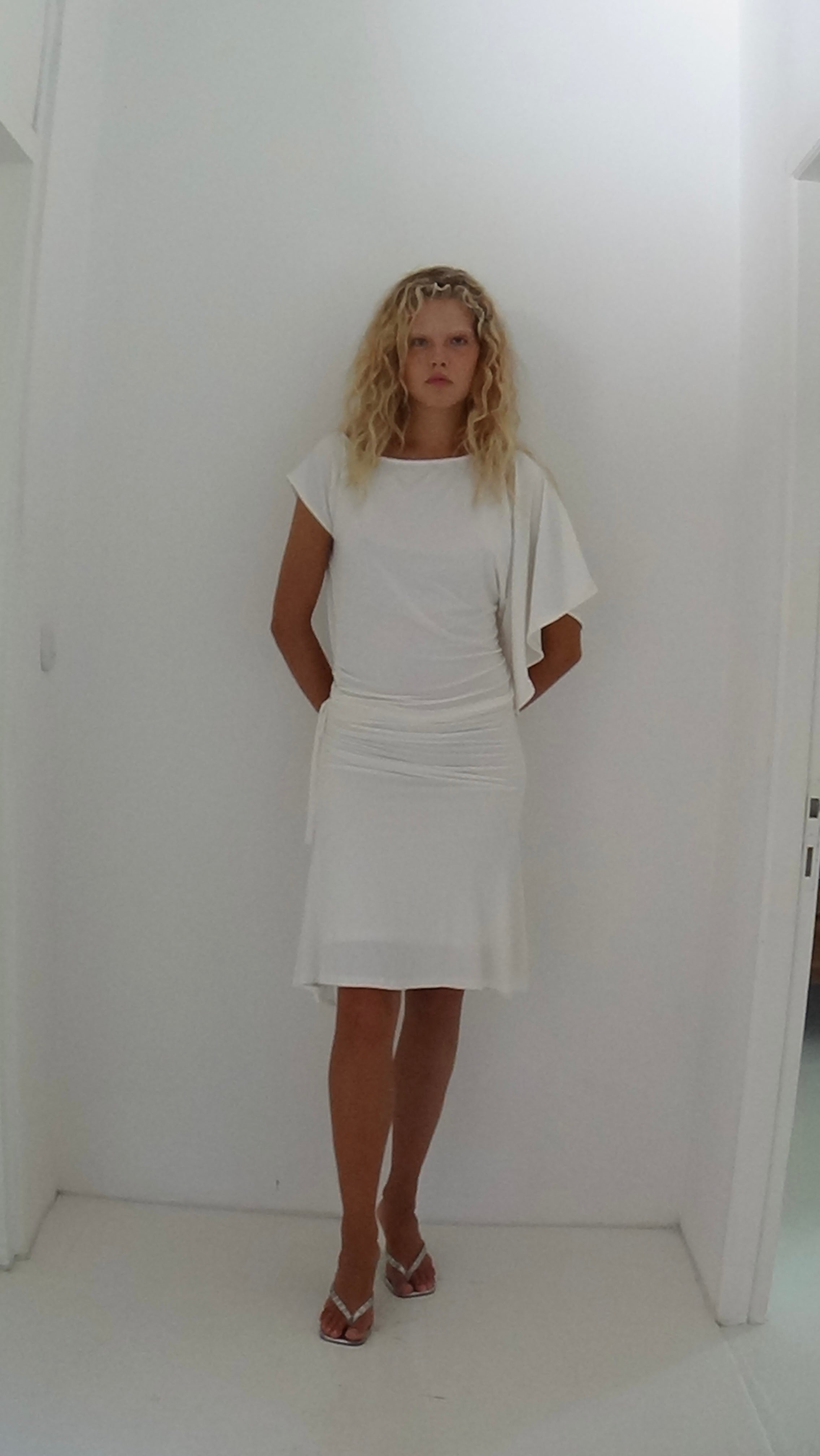 Gaia Skirt White – Mais X Frida
