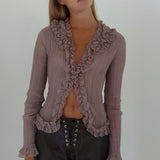 Kara Blouse Taupe