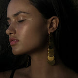 Monedas Earrings Gold