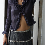 Kara Blouse Aubergine