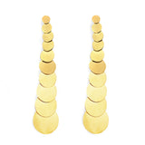 Monedas Earrings Gold