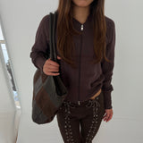 Chloe Hoodie Brown