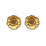 Flor Earrings Gold