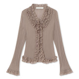 Kara Blouse Taupe