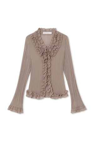 Kara Blouse Taupe