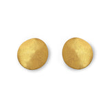 Full Moon Earrings Gold