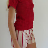 Rita Top Red