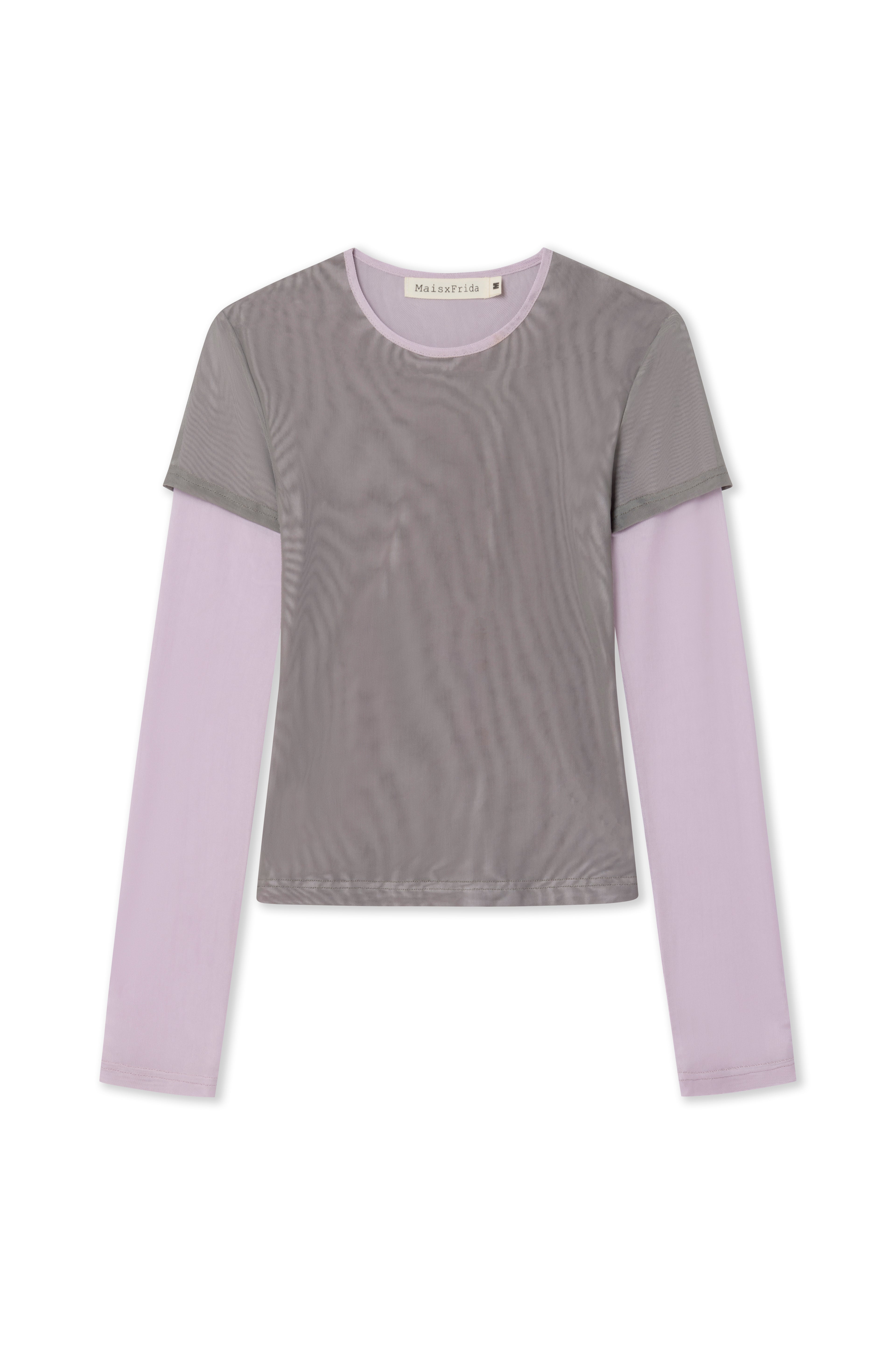 Sporty Mesh Top Purple – Mais X Frida