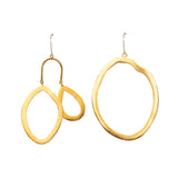 Irregular Earrings Gold