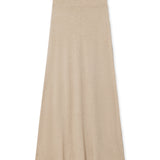 Allegra Long Skirt Cream