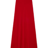 Allegra Long Skirt Red