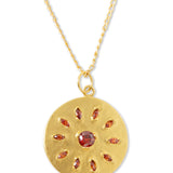 Fire Necklace Gold