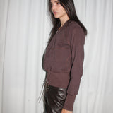 Chloe Hoodie Brown