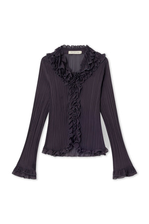 Kara Blouse Aubergine