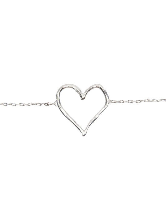 Heart Belt Silver
